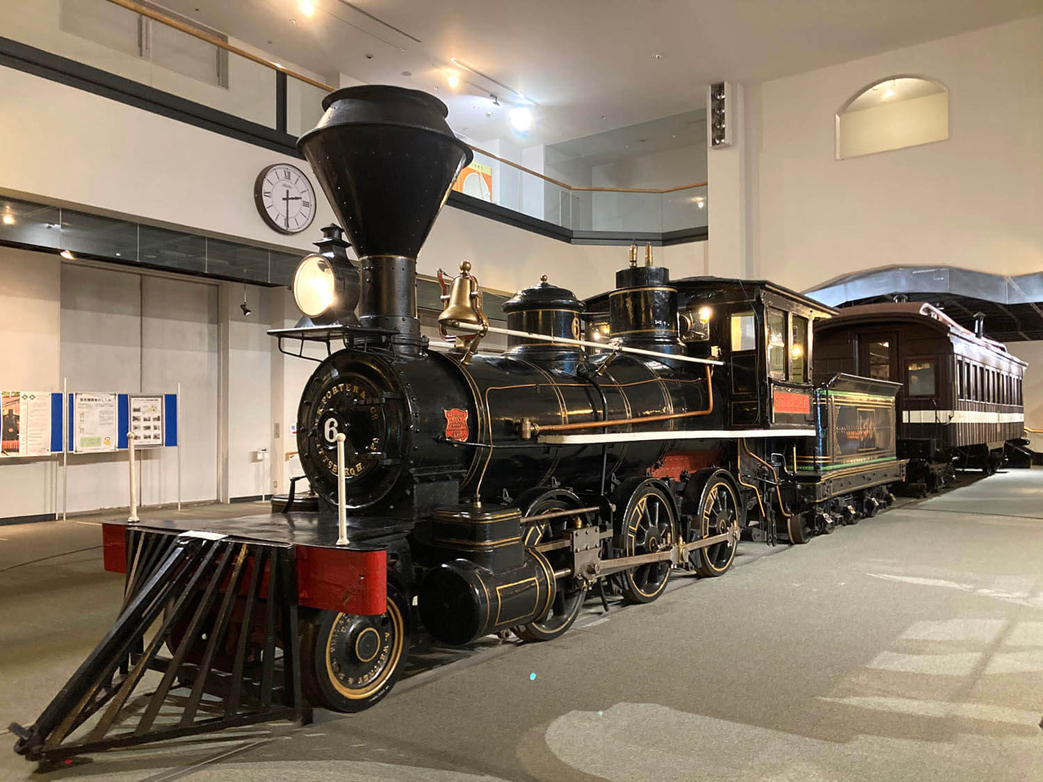 北海道の鉄道黎明期を支えた蒸気機関車のひとつ「しづか号」