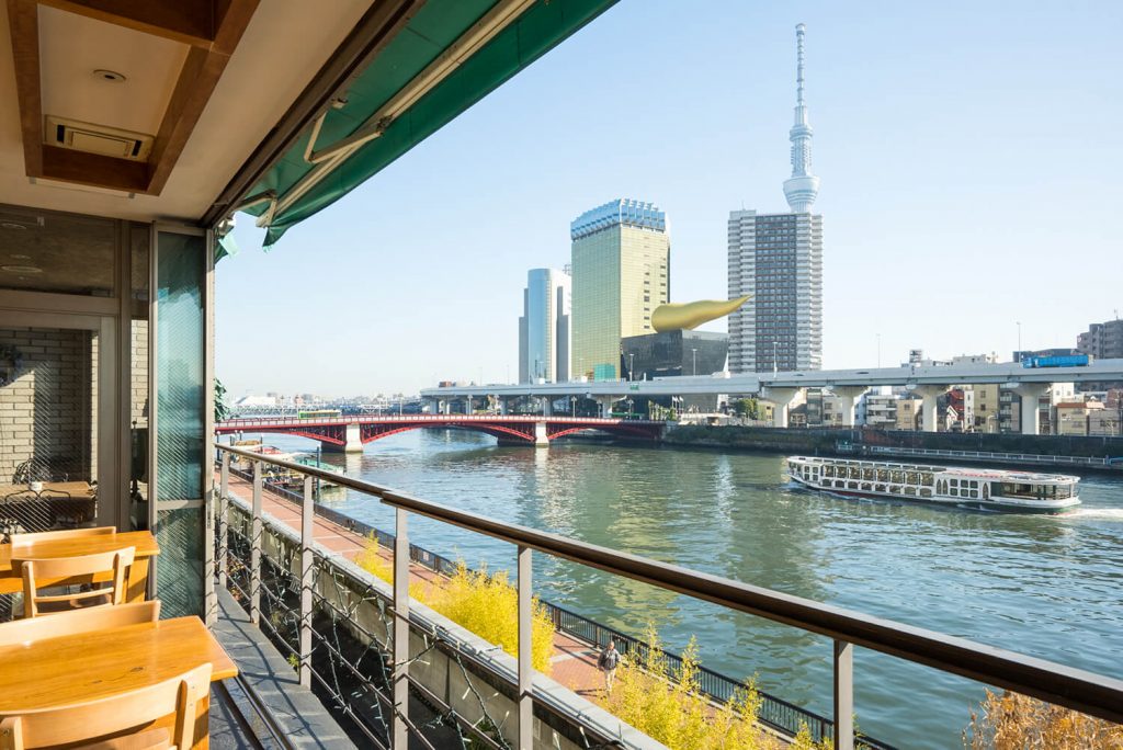 東京の水辺を楽しむリバーサイドカフェ5選