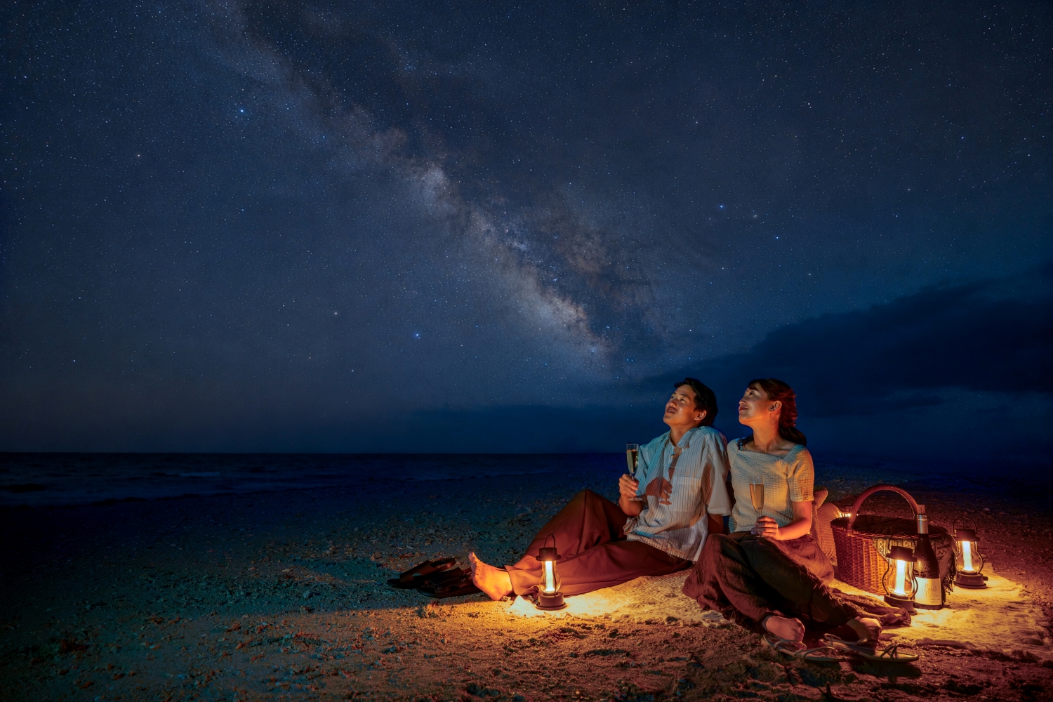 星座盤を片手に、季節の星座を探してみるのも楽しみ