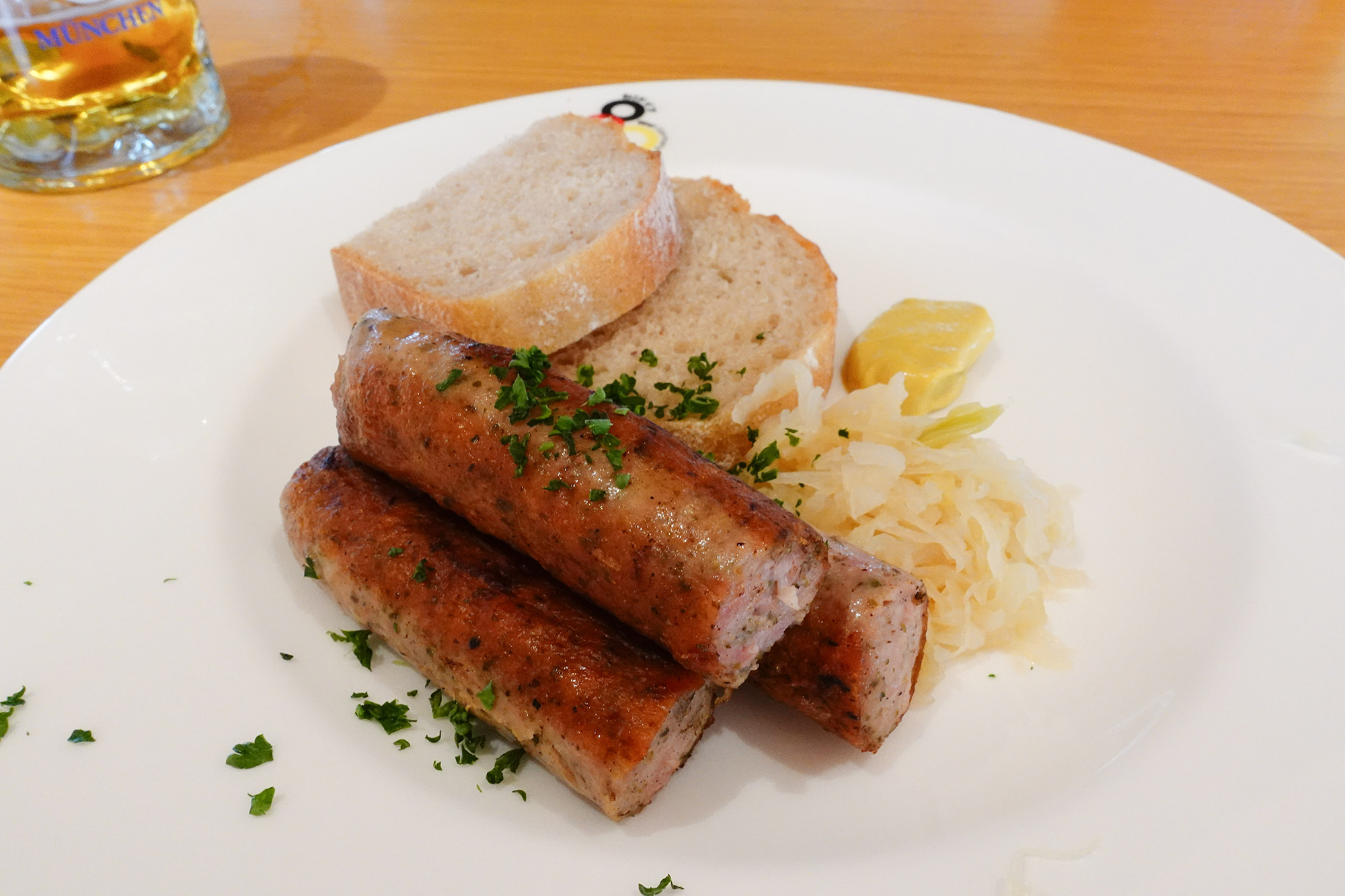 ニュルンベルク風焼きソーセージ 1,900円