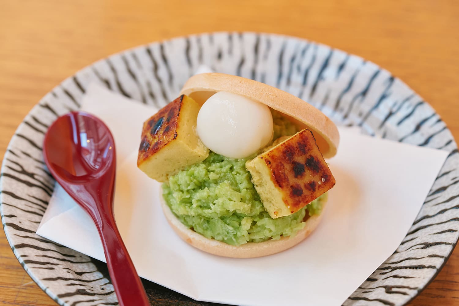 「ずんだカタラーナ」400円(イートイン)