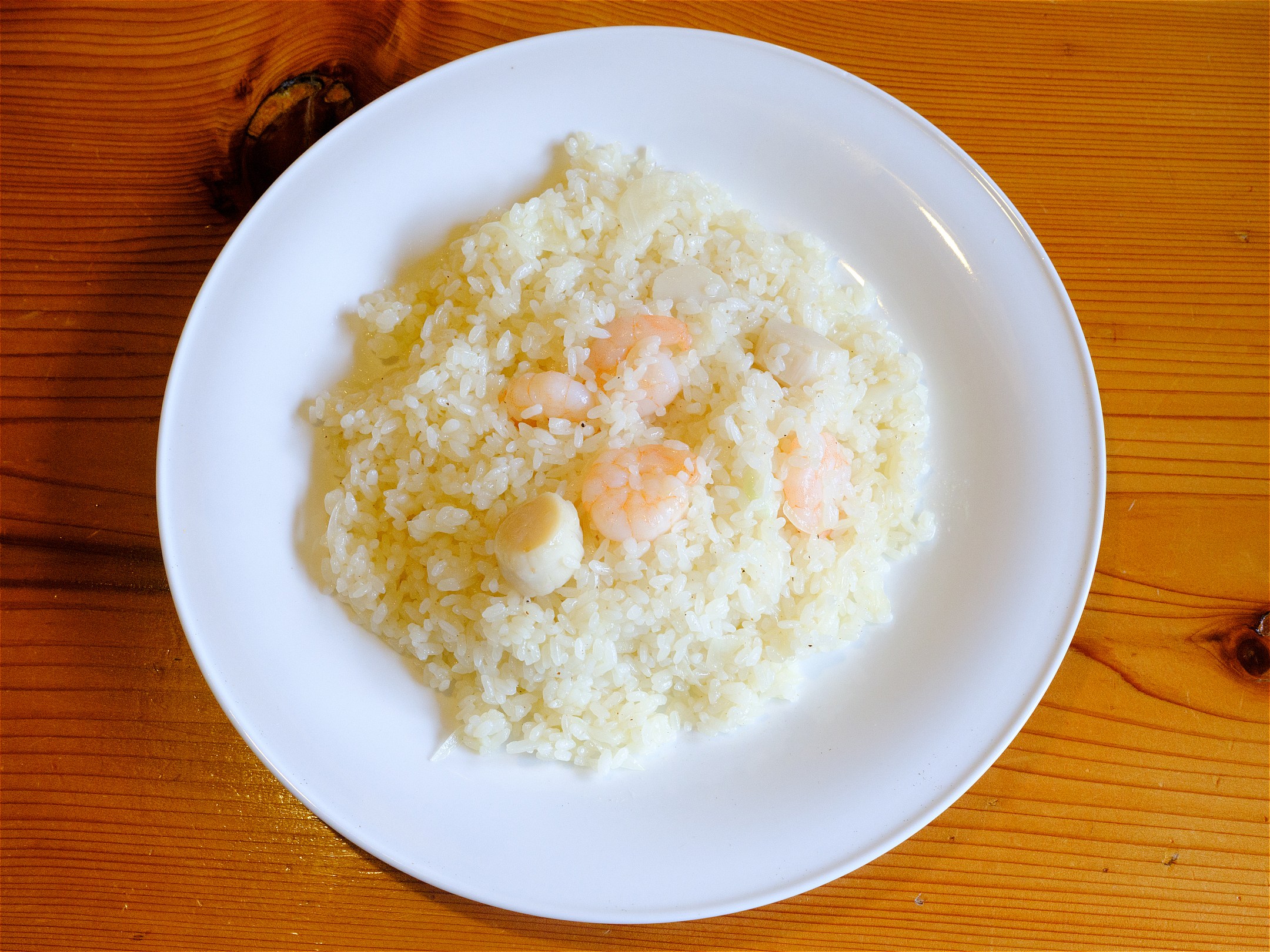 ホタテ貝柱とエビ（1,430円）