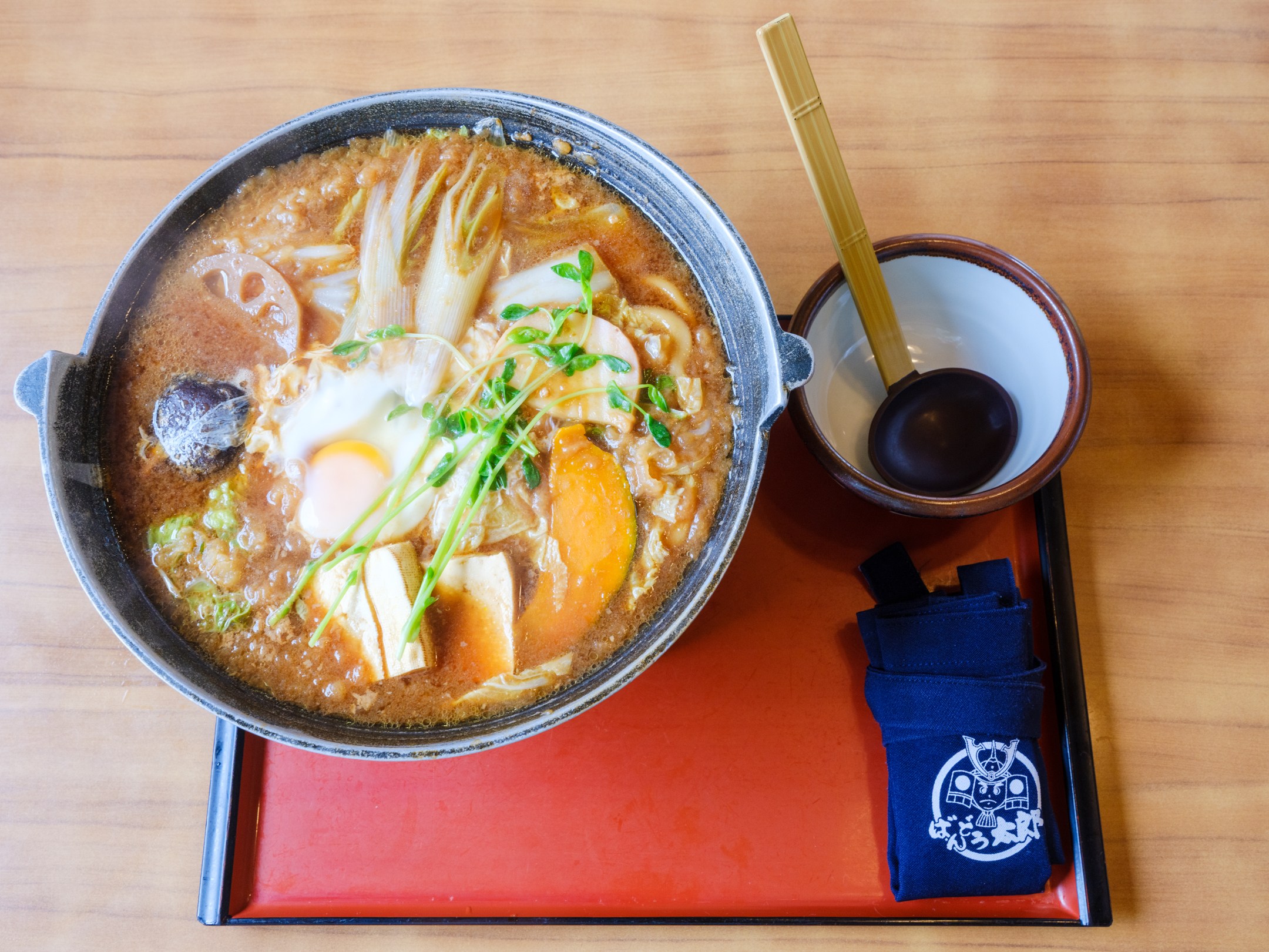 坂東みそ煮込みうどん(1,573円)