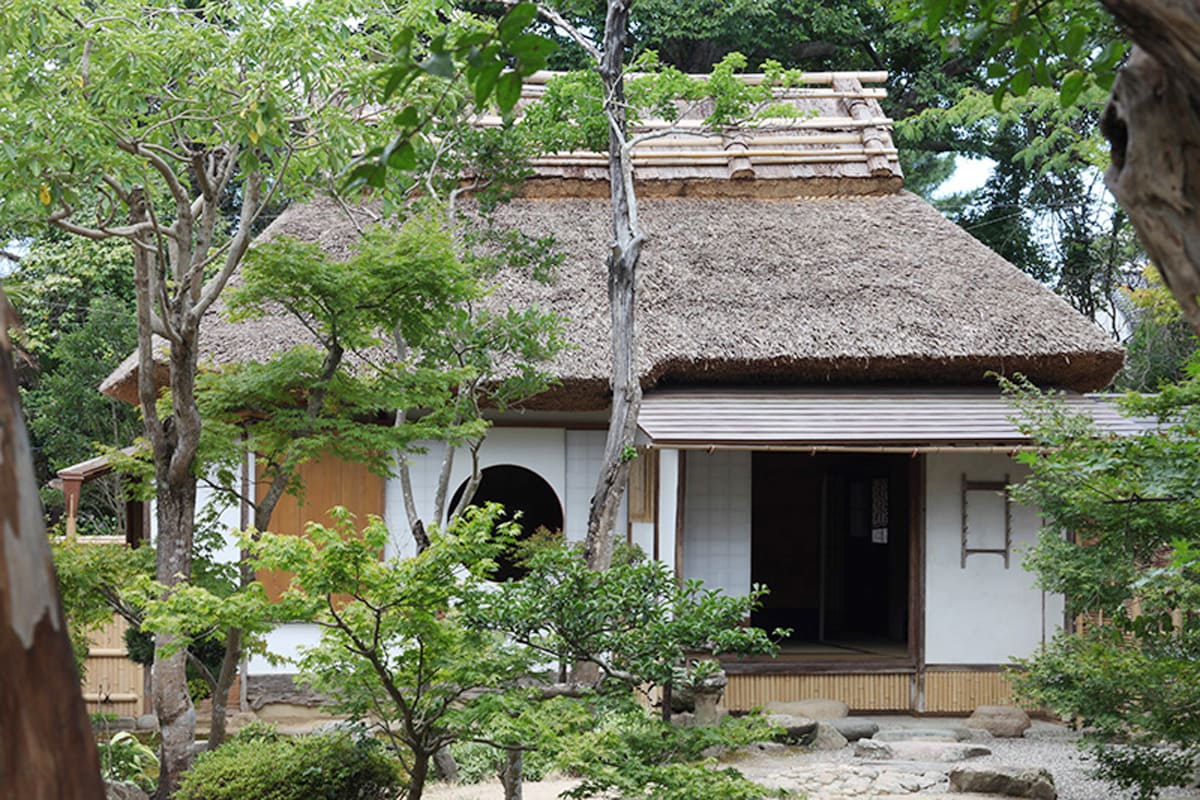 観月庵では抹茶と季節の和菓子も楽しめるので、四季折々の庭園を眺めつつ一服するのもおすすめ