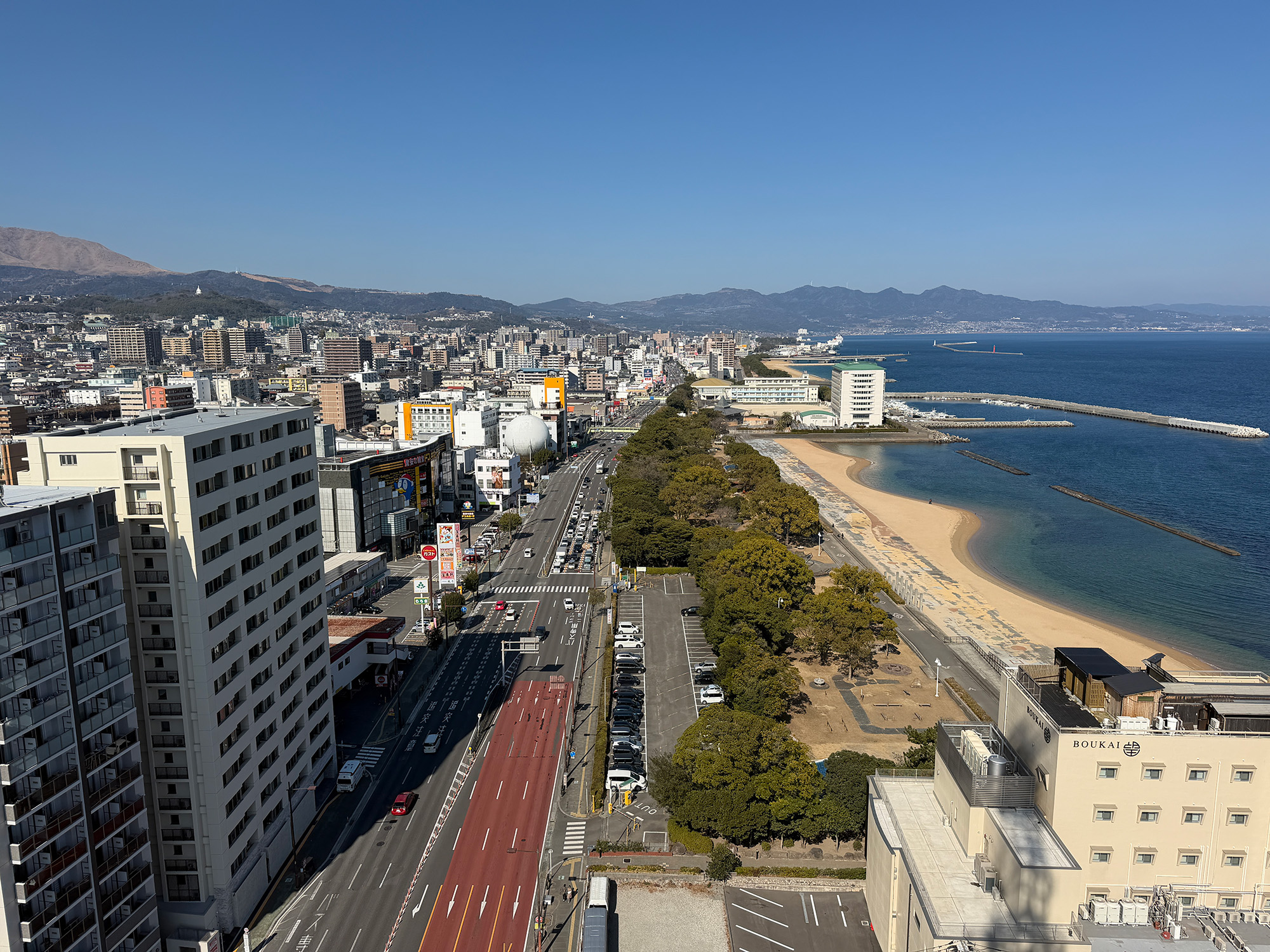 展望台から見た景色