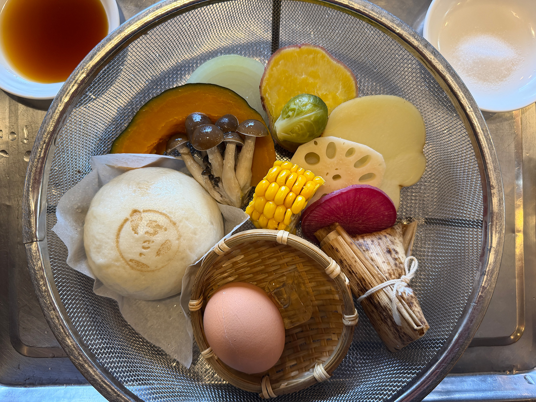 地獄蒸し「魅惑のお一人様セット」