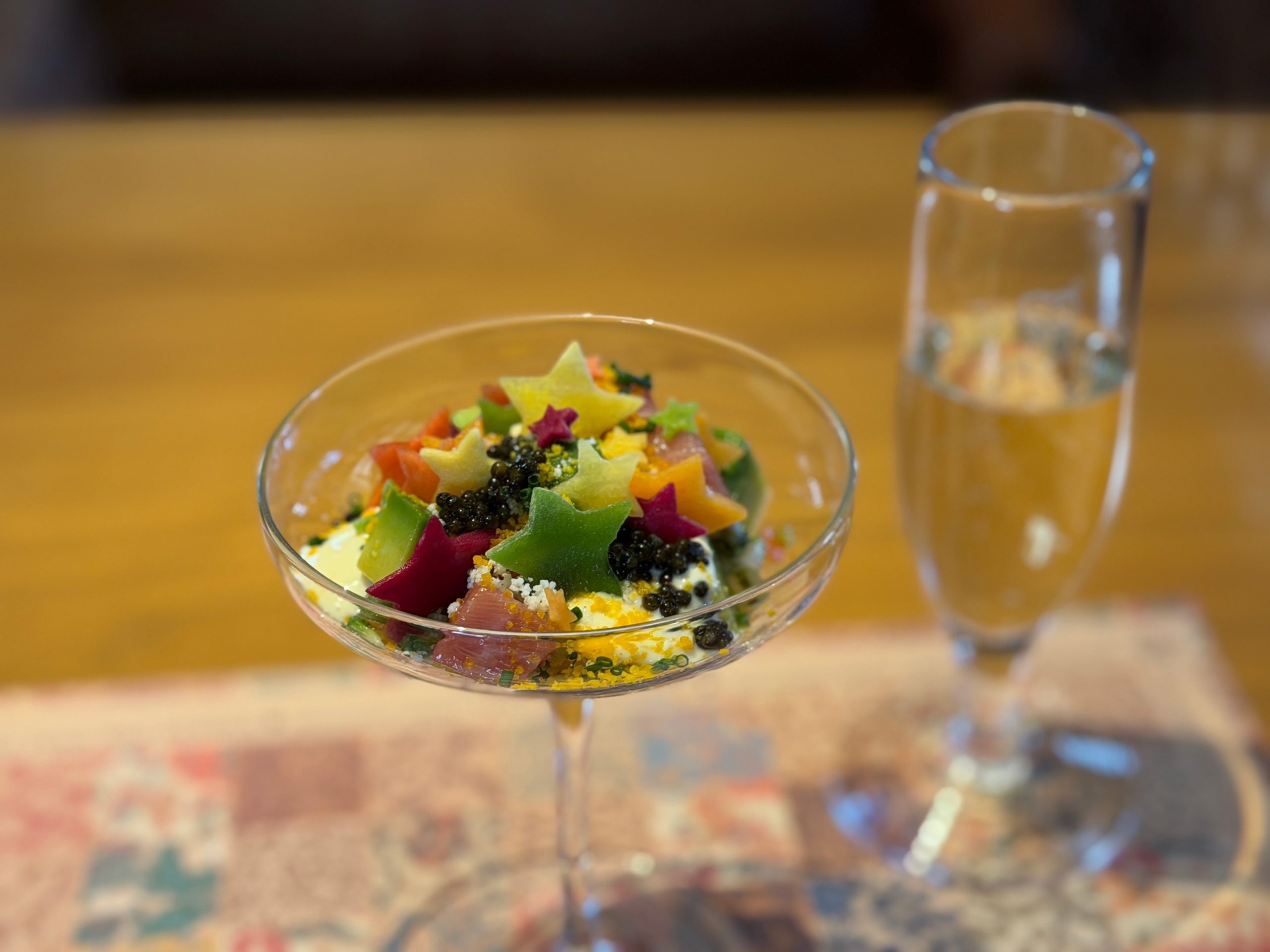 前菜とウェルカムドリンク