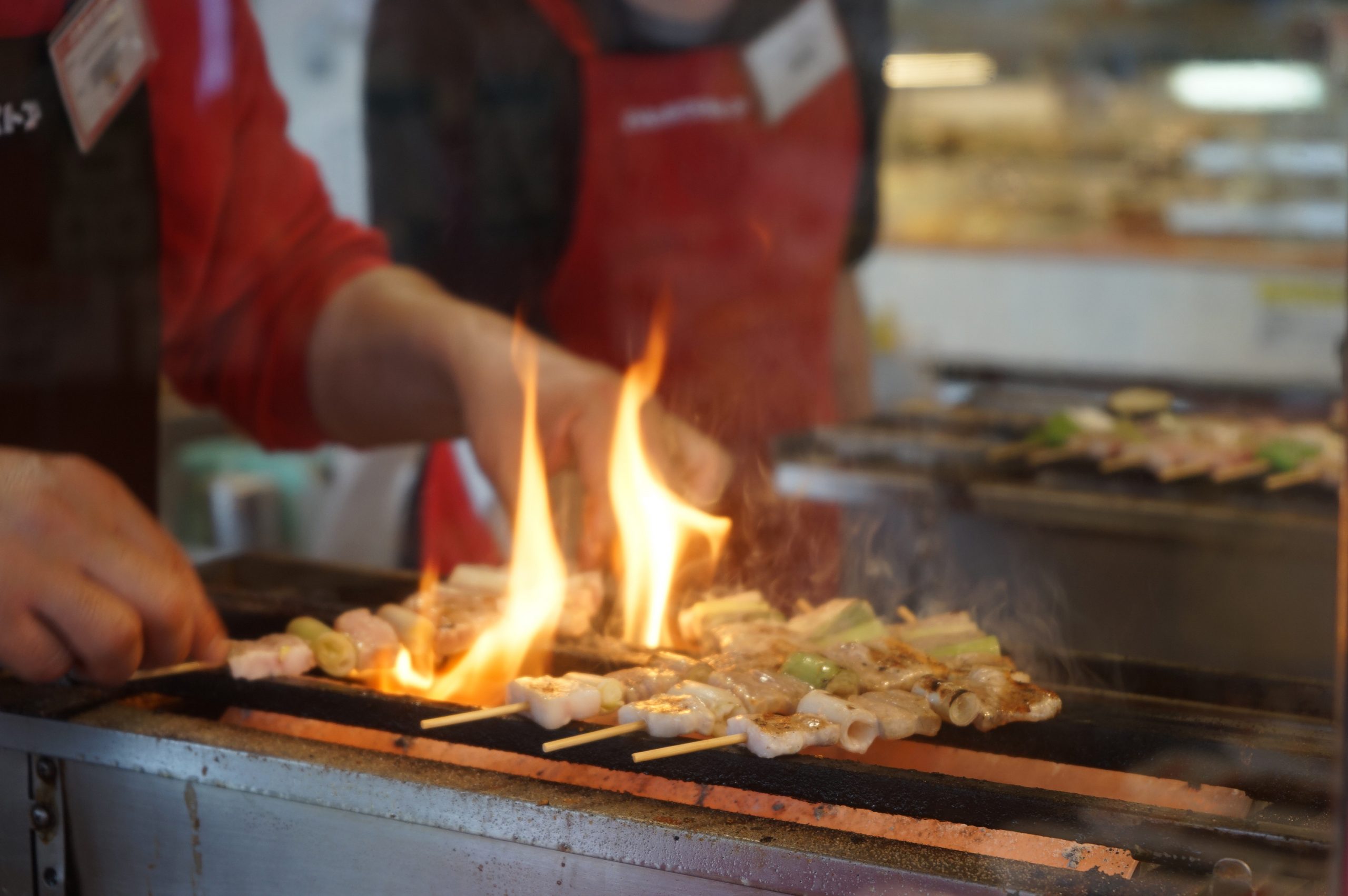 目の前で焼き上げられるライブ感がたまらない！