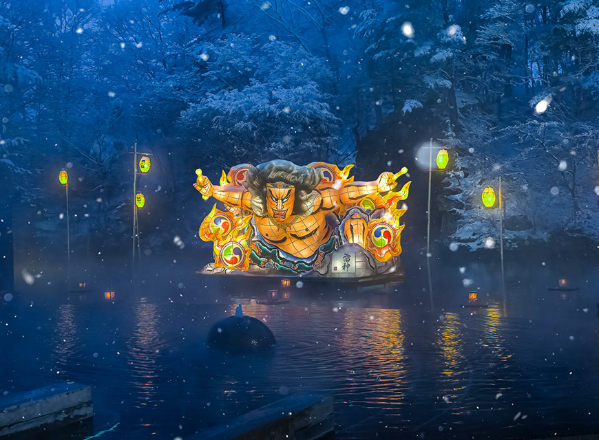 ねぶり流し灯篭