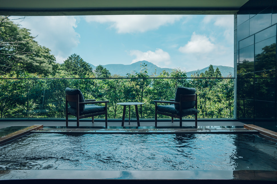 仙石原温泉の外観