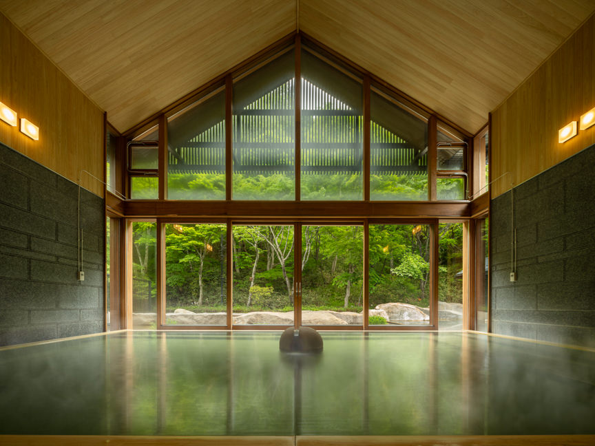 星野温泉の外観