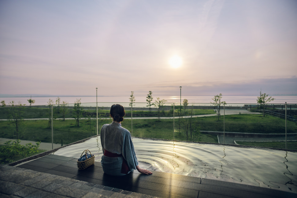 別府温泉の外観