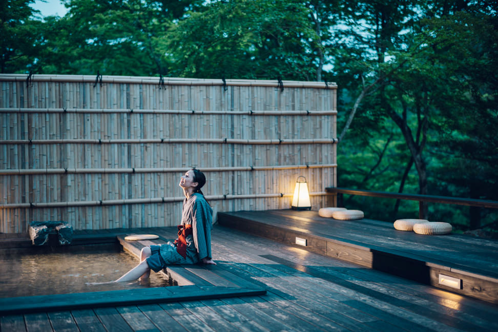 秋保温泉の外観