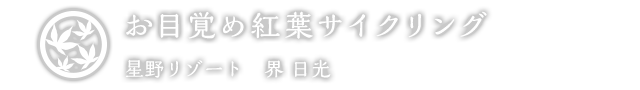 中禅寺湖絶景紅葉ツアー｜星野リゾート　界 日光